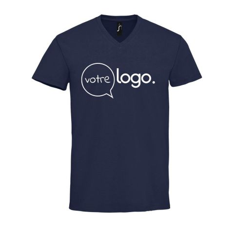 Tee-shirt homme col V personnalisé IMPERIAL