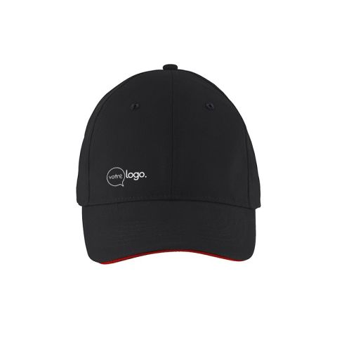 Casquette 6 panneaux unisexe publicitaire Solar