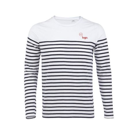 T-shirt marinière personnalisé homme Matelot