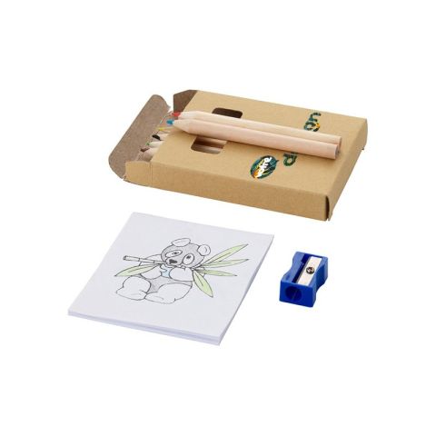 Set de coloriage publicitaire 8 pièces Streaks