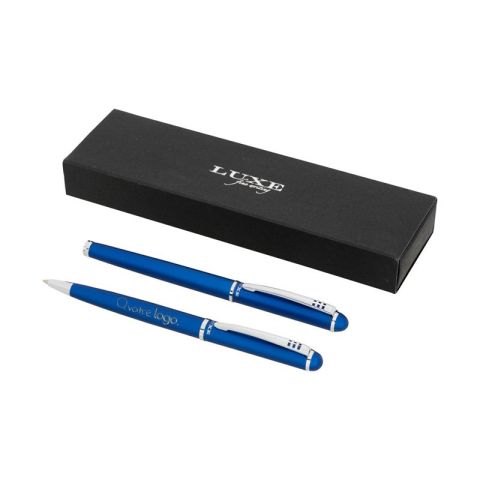 Parure stylo à bille et roller publicitaire - Andante