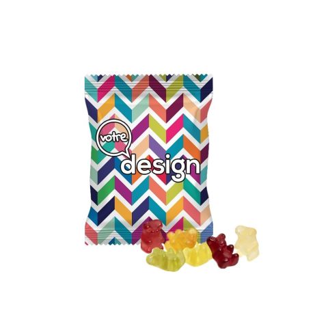 Sachet 10g bonbons publicitaires oursons - Easy Bears