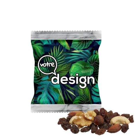 Mélange de fruits secs en sachet personnalisable