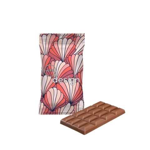 Tablette de chocolat personnalisée SUPER-MAXI sachet opaque