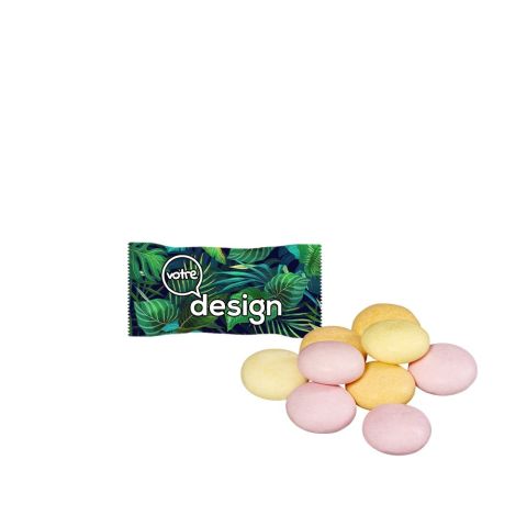 Bonbon Mentos en sachet opaque individuel à personnaliser