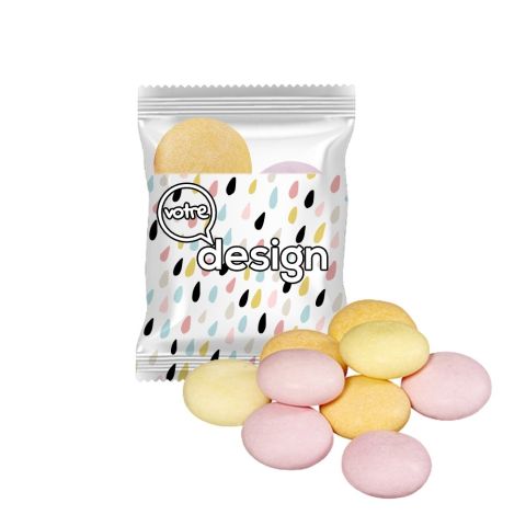 Mentos duo en sachet transparent publicitaire