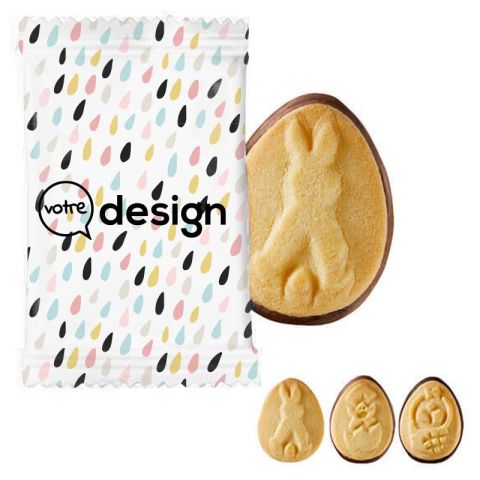 Biscuits sablés de Pâques personnalisés classiques ou chocolat décorés