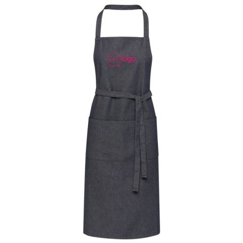 Tablier en denim publicitaire de 320 g/m2 - Nima Aware™
