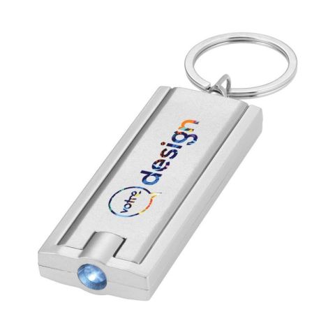 Porte-clés avec lampe LED personnalisé - Castor