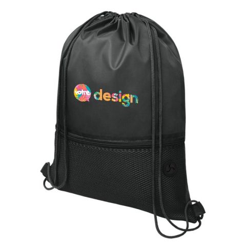 Sac à dos publicitaire avec cordon, en maille filet 5L - Oriole