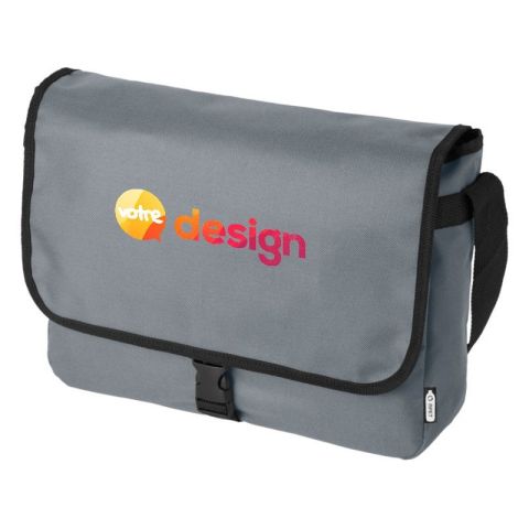 Sacoche publicitaire à bandoulière Omaha en plastique recyclé 6L