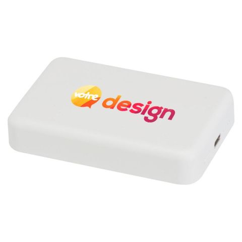 Batterie de secours personnalisée 10 000 mAh  charge sans fil