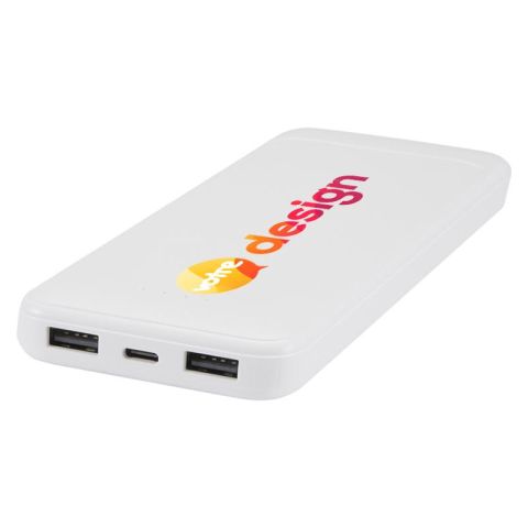 Batterie de secours personnalisée 10 000 mAh  et 10 W