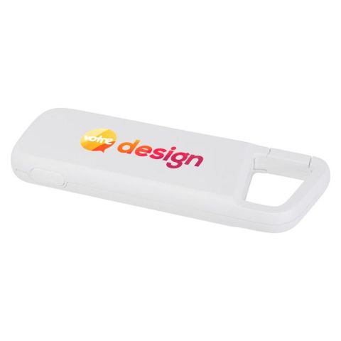 Batterie de secours personnalisée 5 000 mAh étanche IPX5 avec mousqueton