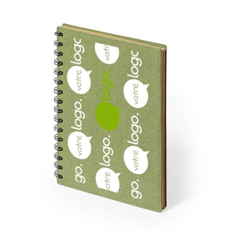 Carnet recyclé personnalisé - Idina