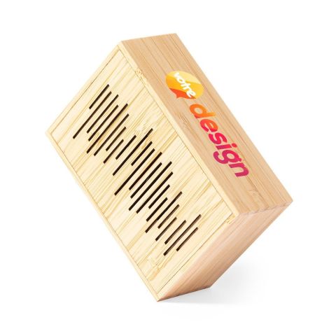 Enceinte publicitaire en bambou - Laurens Fsc