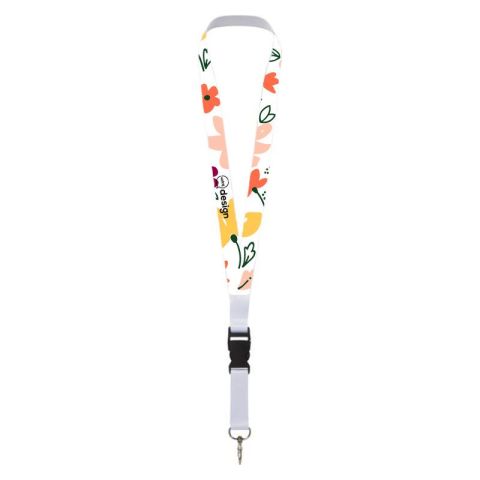 Tour de cou personnalisé avec marquage sublimation en polyester 10 à 25 mm-Bucks