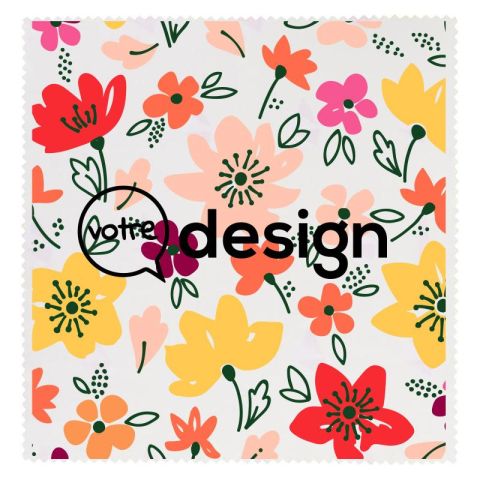 Chiffon de nettoyage personnalisé grand format en polyester-Cori