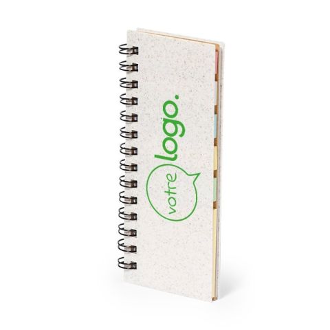 Bloc notes publicitaire avec notes autocollantes - Sorduk
