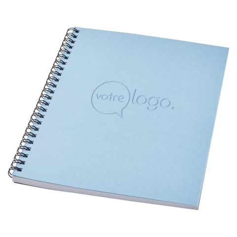 Carnet de notes à spirales personnalisé A5 coloré - Desk-Mate®