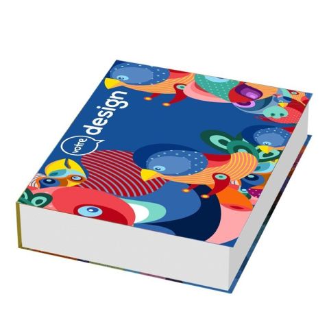 Combo notes adhésives avec couverture rigide publicitaire