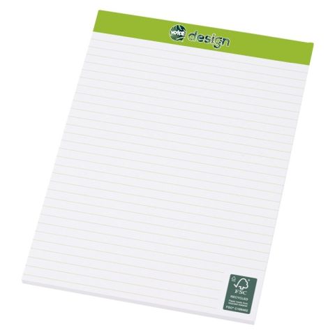Bloc-notes publicitaire A5 recyclé Desk-Mate®