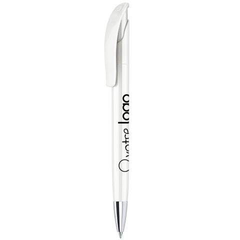 Stylo bille publicitaire Challenger Polished MT pointe métal ®Senator