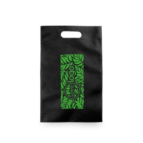 Sac publicitaire en intissé 80 gr noir - Desmond