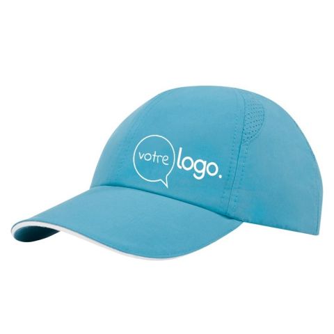 Casquette sandwich personnalisé 6 panneaux GRS recyclée ajustable - Morion