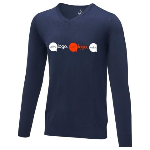 Pull personnalisé col en V Stanton pour homme