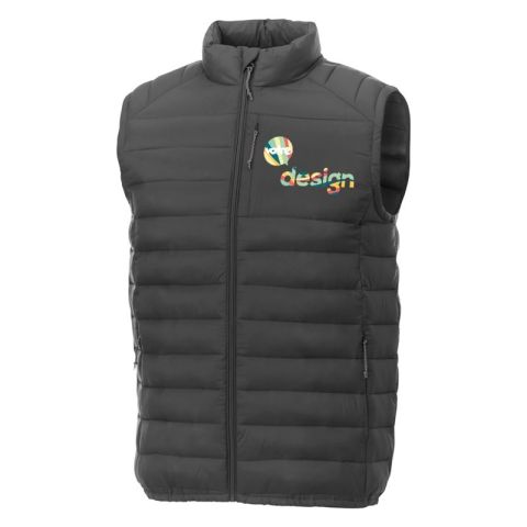 Bodywarmer publicitaire matelassé Homme Pallas