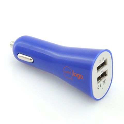 Chargeur voiture USB personnalisé Heyon