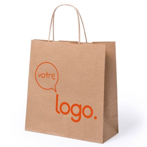 Sac publicitaire en papier L22xH23 - Cention