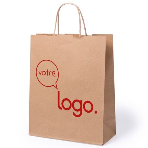 Sac personnalisé en papier L25xH31 - Loiles