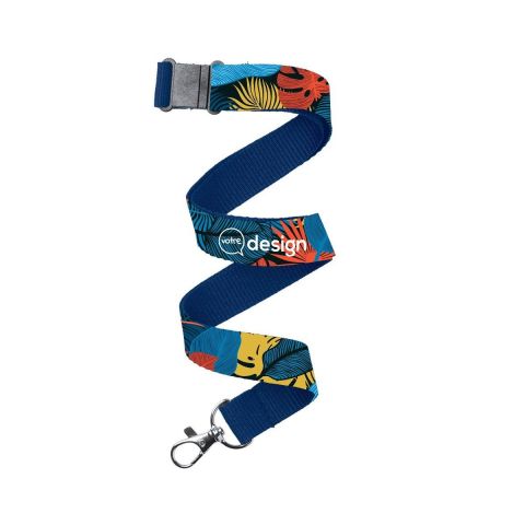 Lanyard publicitaire Kappin - 2x500 mm