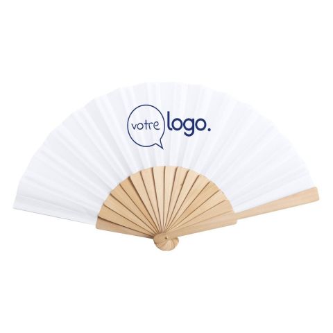 Éventail en plastique recyclé personnalisé - Woter