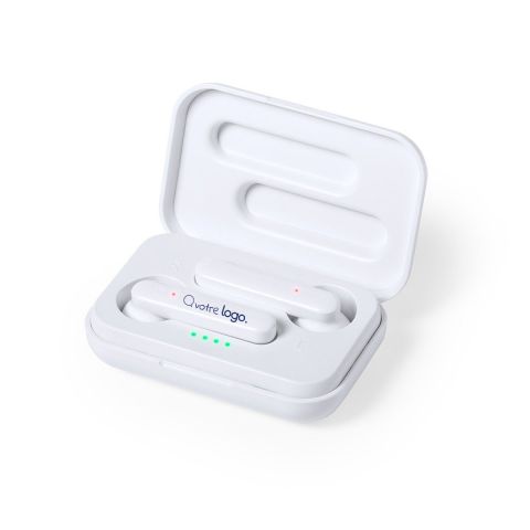 Écouteurs antibactérien publicitaire Kikey