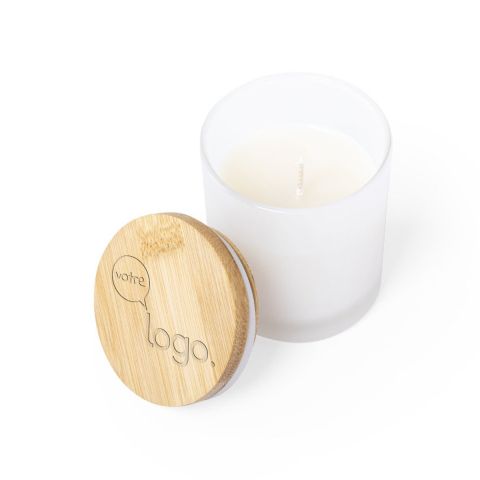 Bougie aromatique de ligne naturelle personnalisée - Trivak
