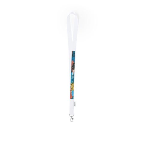 Lanyard antibactérien publicitaire Yest - 20x500 mm