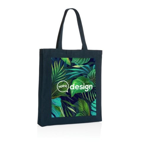 Sac tote publicitaire en coton recyclé avec fond amovible Impact AWARE™