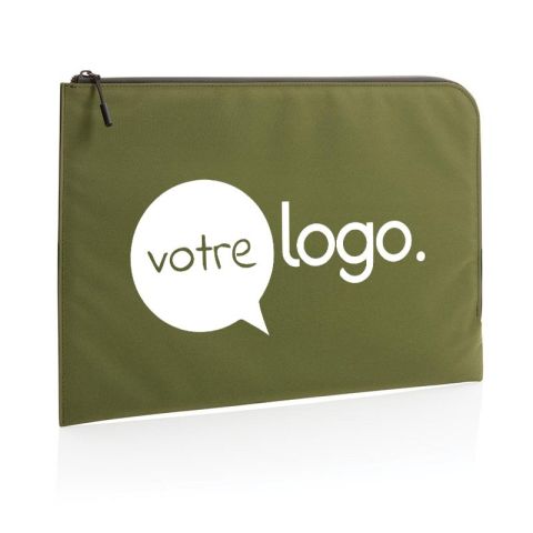 Pochette ordinateur 15.6"minimaliste Impact Aware™ personnalisé