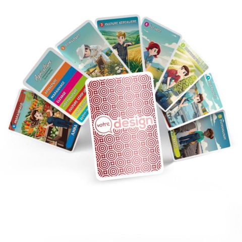 Jeu de 7 familles personnalisé - Agriculture