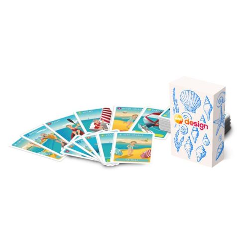 Jeu de 7 familles avec étui personnalisé - Sport