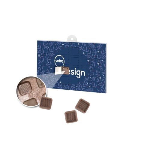 Petit calendrier de l'avent format A5 EcoPlus publicitaire