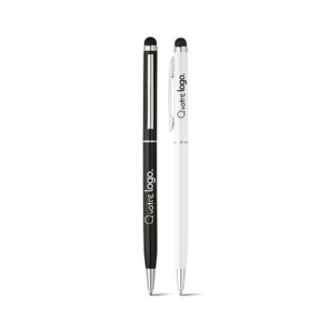 Stylo à bille publicitaire aluminium ZOE BK