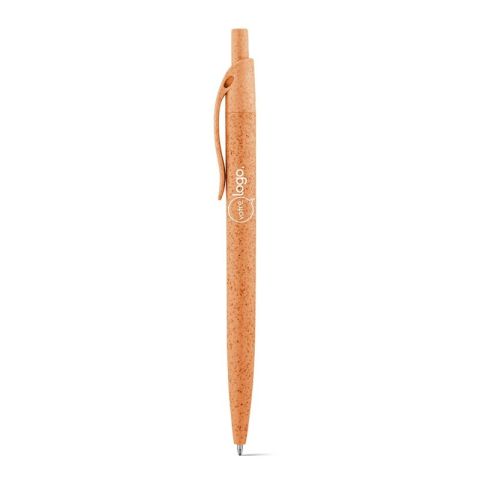 Stylo à bille en paille de blé personnalisé CAMILA