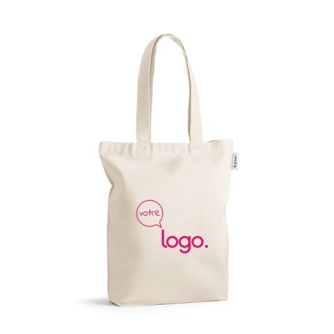 Sac avec coton recyclé publicitaire - GIRONA