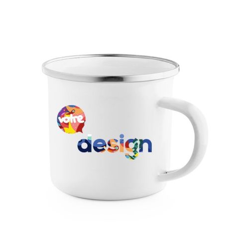 Tasse en émail publicitaire 350ml - GOTZE SUB.
