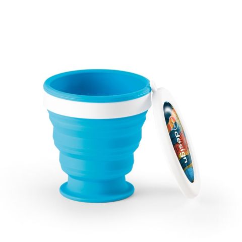 Verre de voyage pliable personnalisé 250 ml ASTRADA