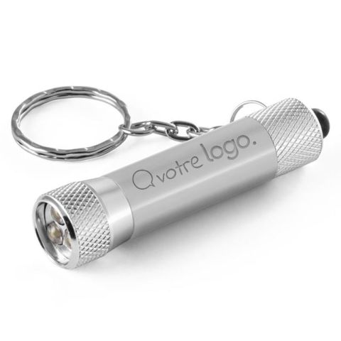 Porte-clés lampe de poche publicitaire - RE-LERGAN
